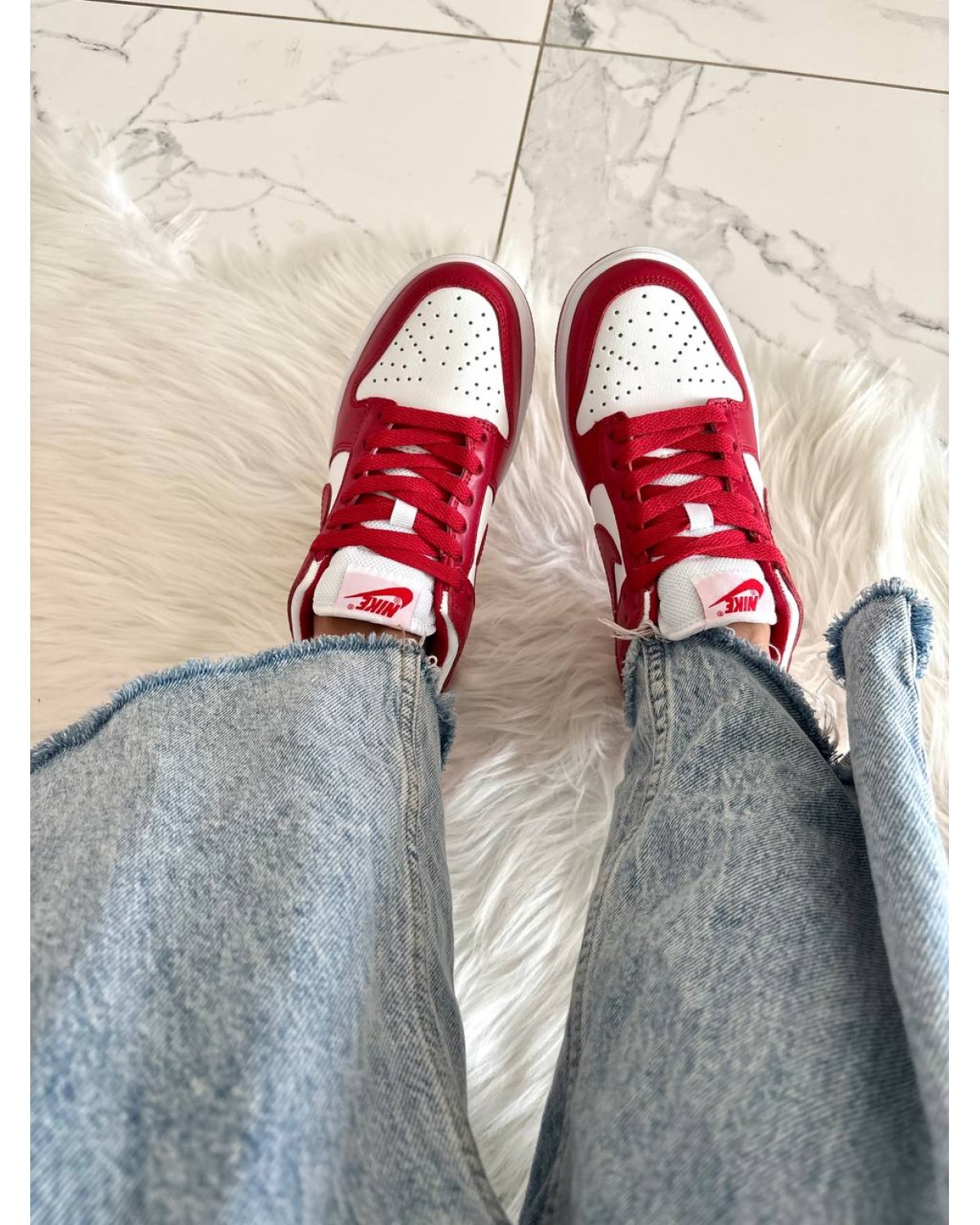 Nike Dunk Low Red White Nike Dunk Low Red White