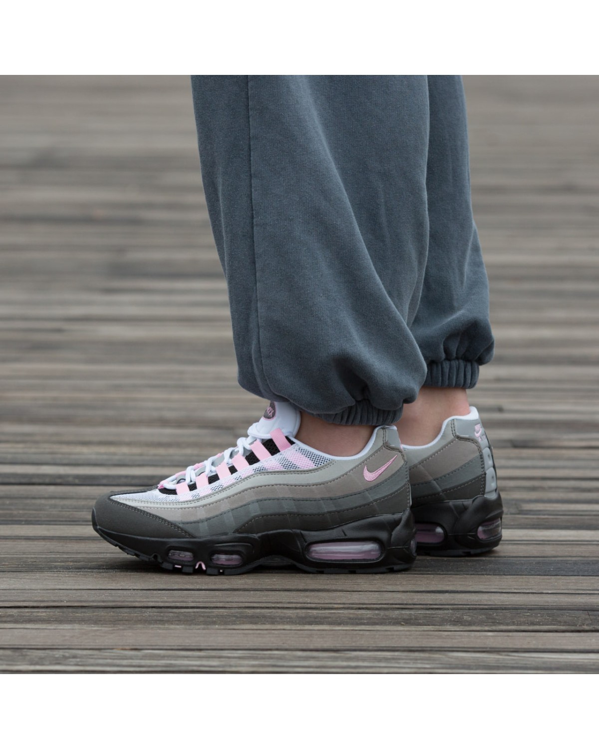 Nike Air Max 95 Grey Pink Foam