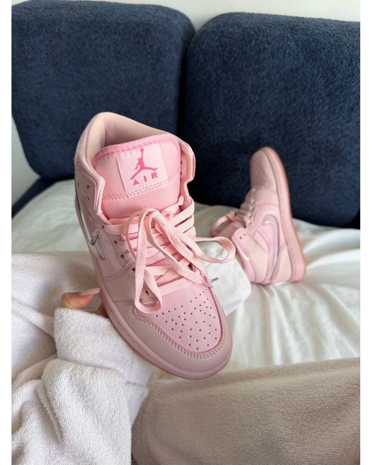 Nike Air Jordan 1 Pink Candy Lacquer Nike Air Jordan 1 Pink Candy Lacquer