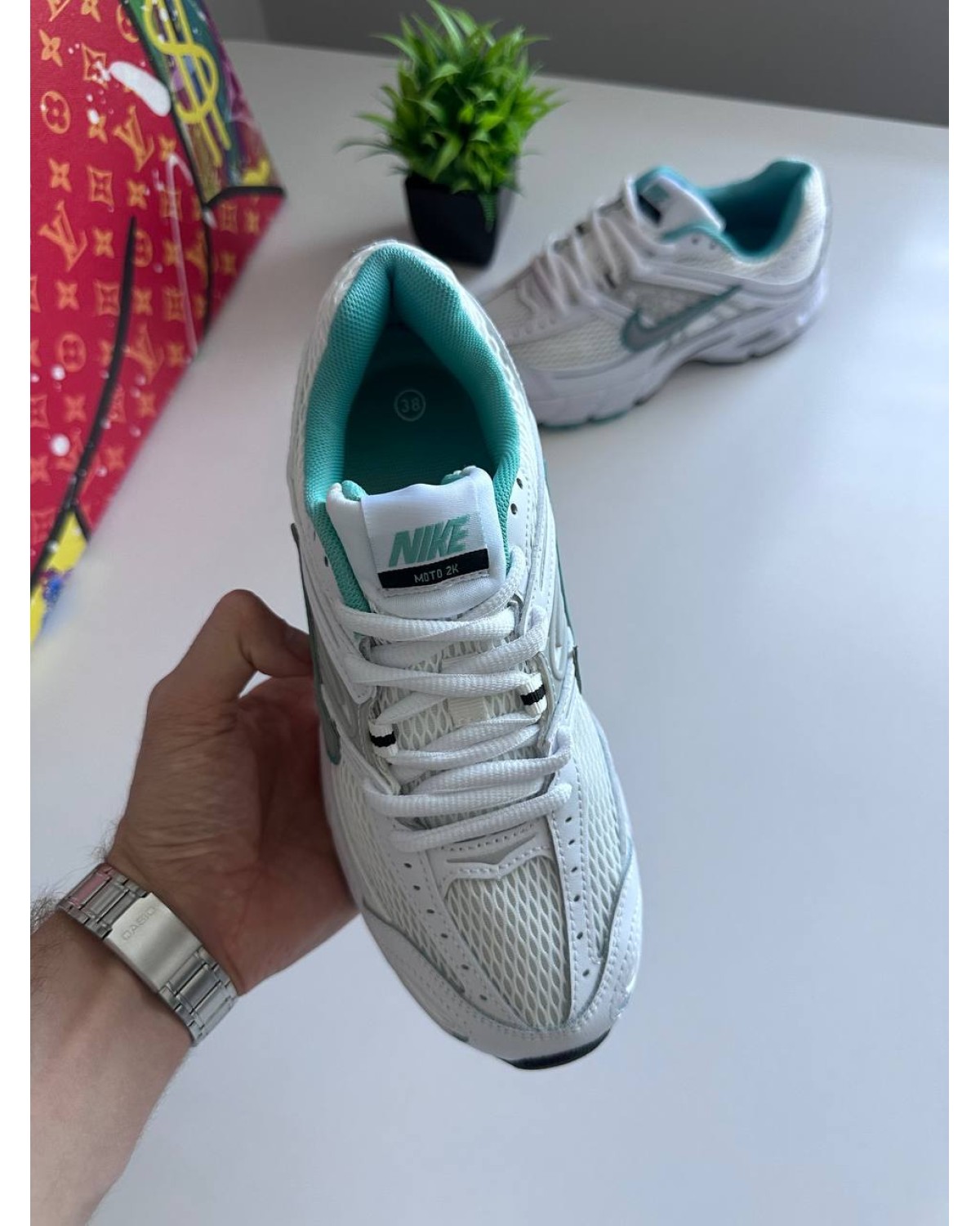 Nike Air Max Moto 2K White Mint Nike Air Max Moto 2K White Mint