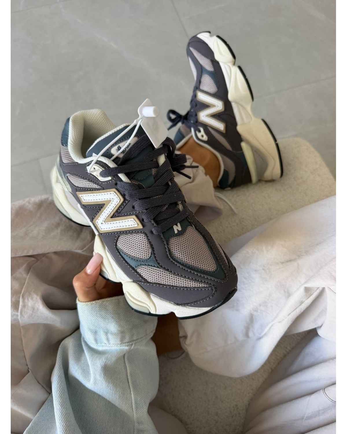 New Balance 9060 Neptune Grey / Shadow Blue