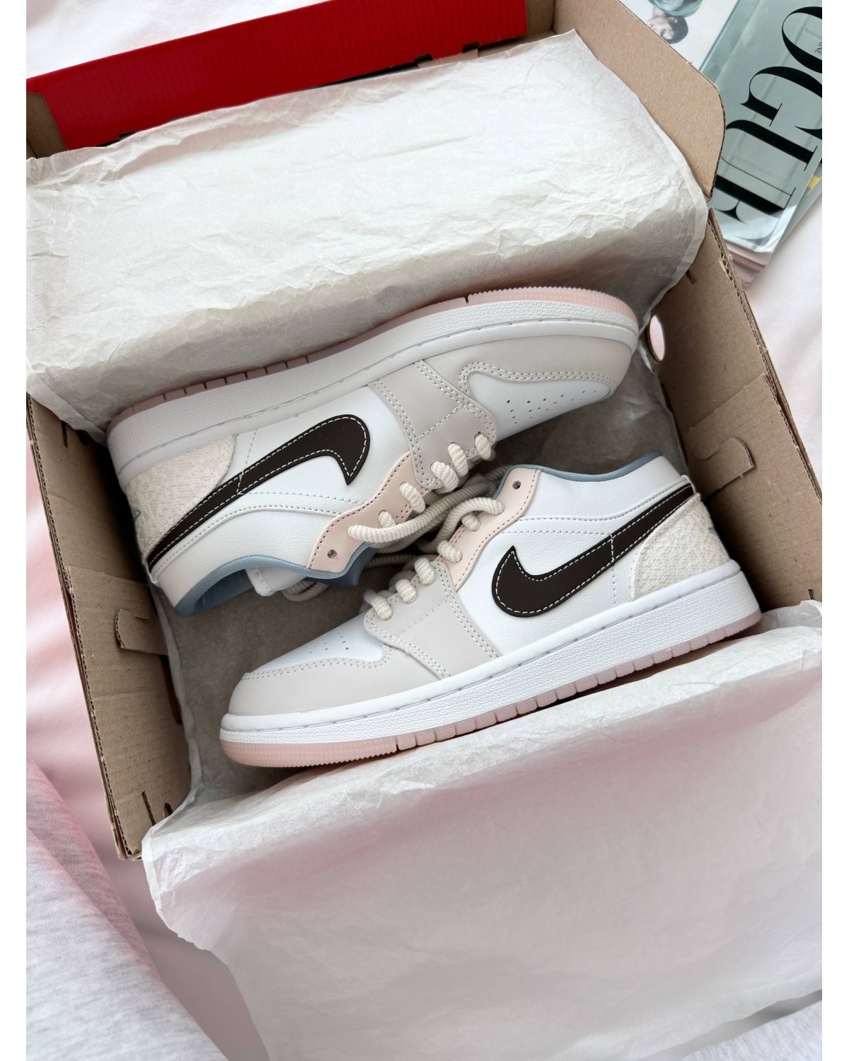 Jordan 1 Low White Beige Black Jordan 1 Low White Beige Black