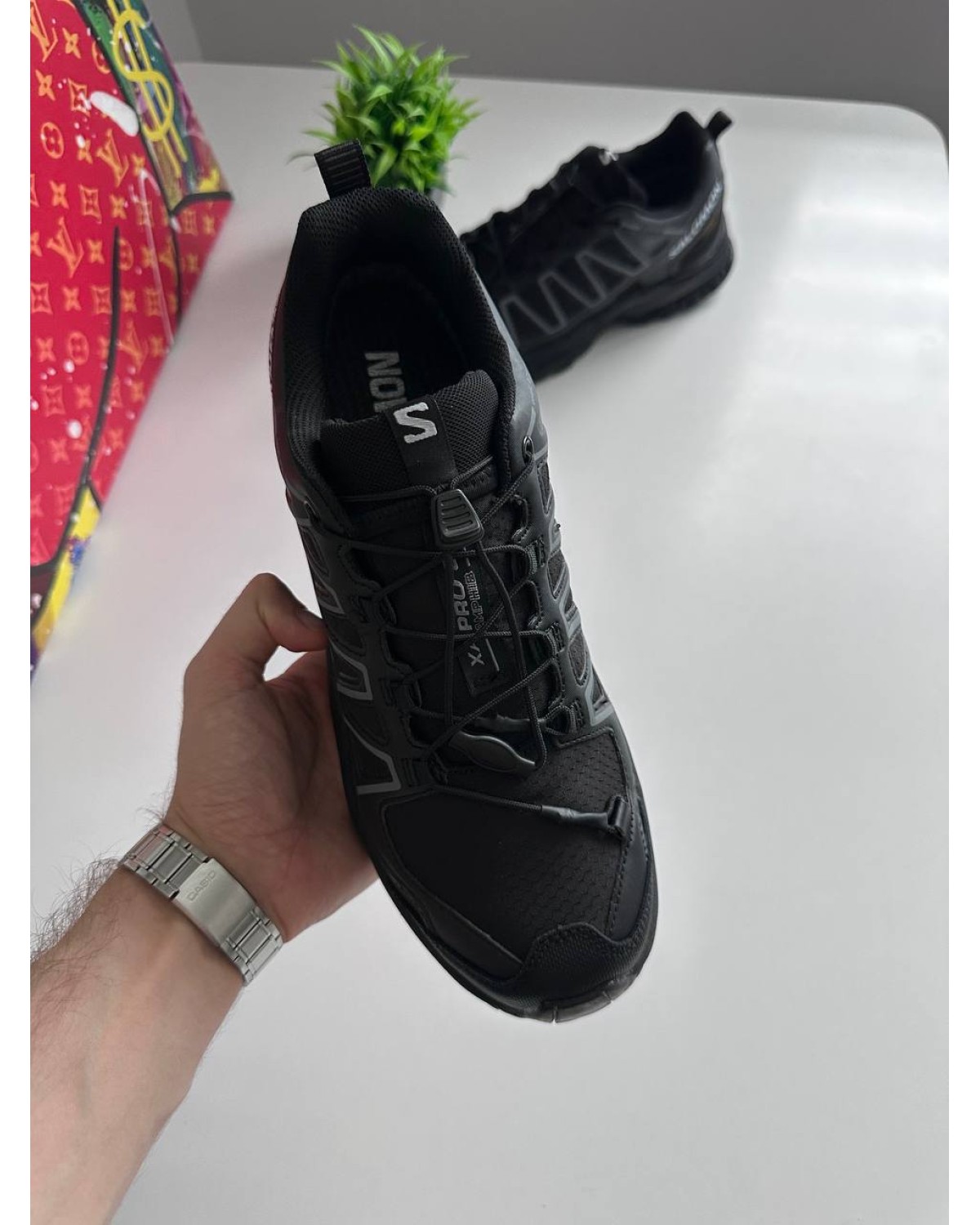 Salomon XA Pro 3D Amphib Gore-Tex Black White