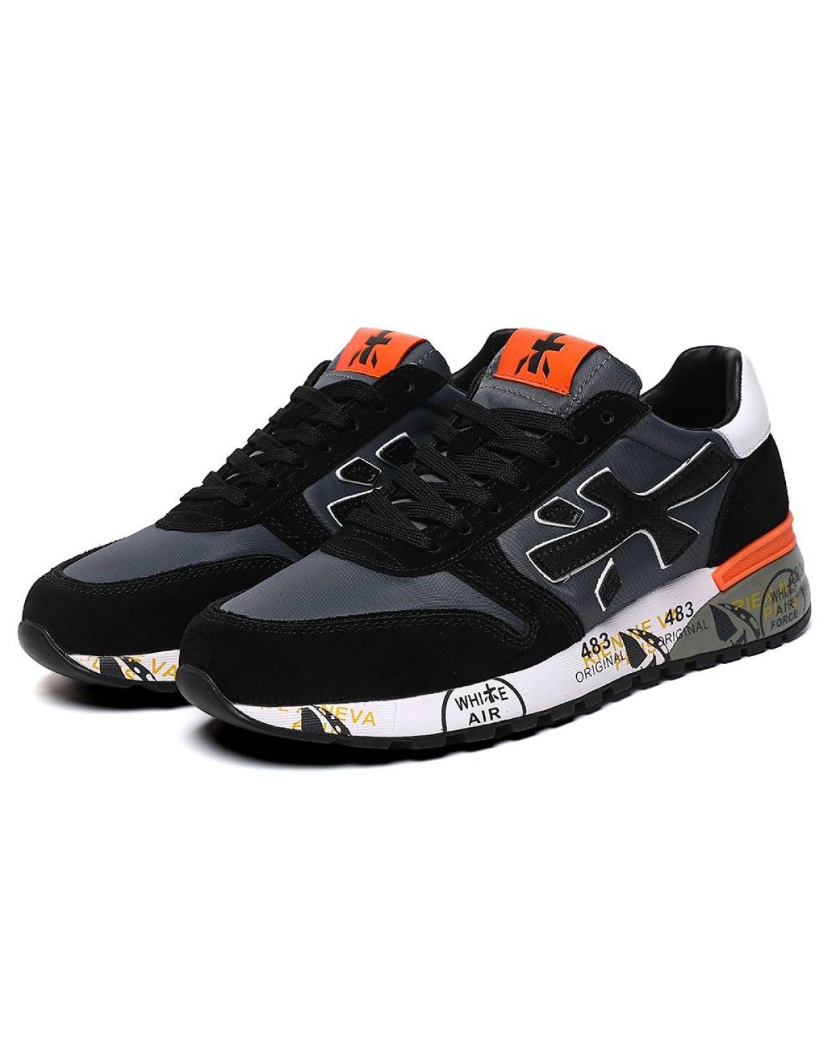 Premiata Black/Orange