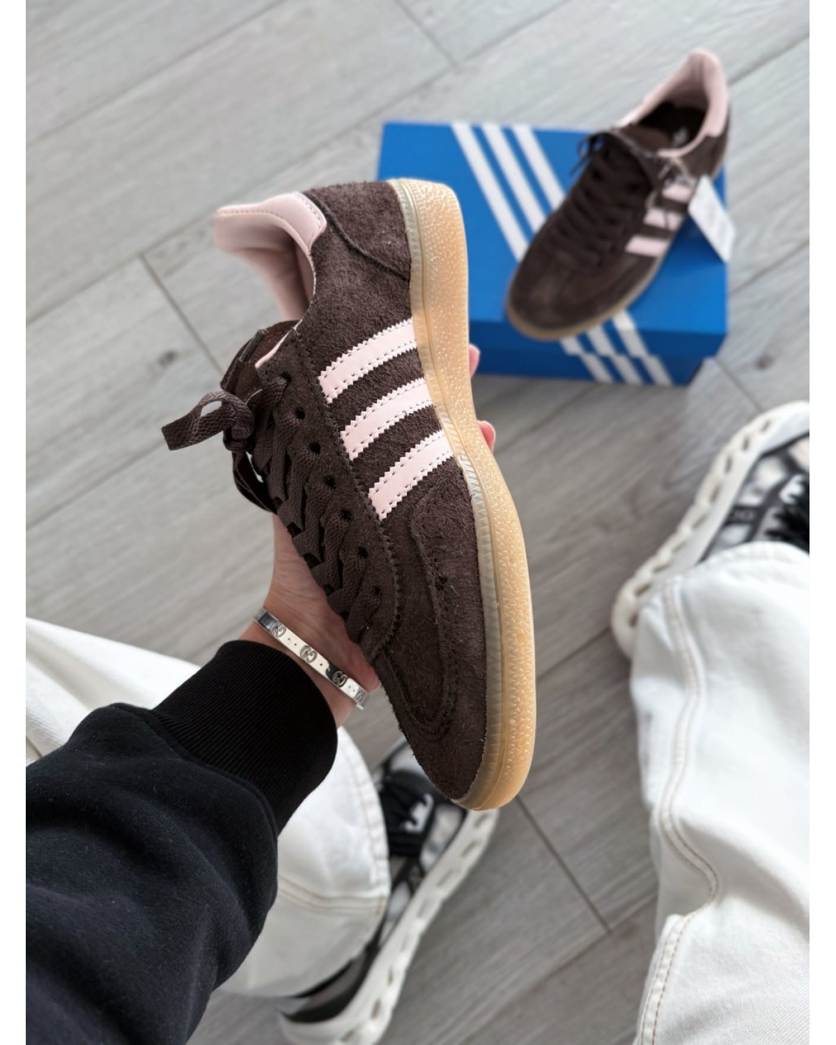 Adidas Handball Spezial Brown Pink