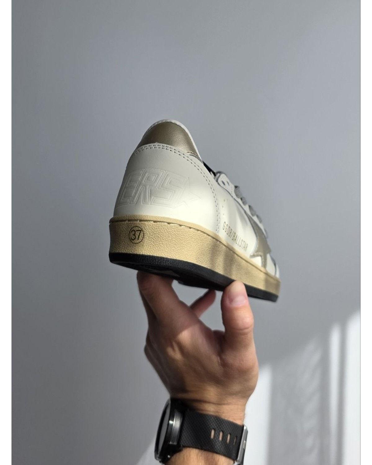 Golden Goose Ball Star Ivory/Gold