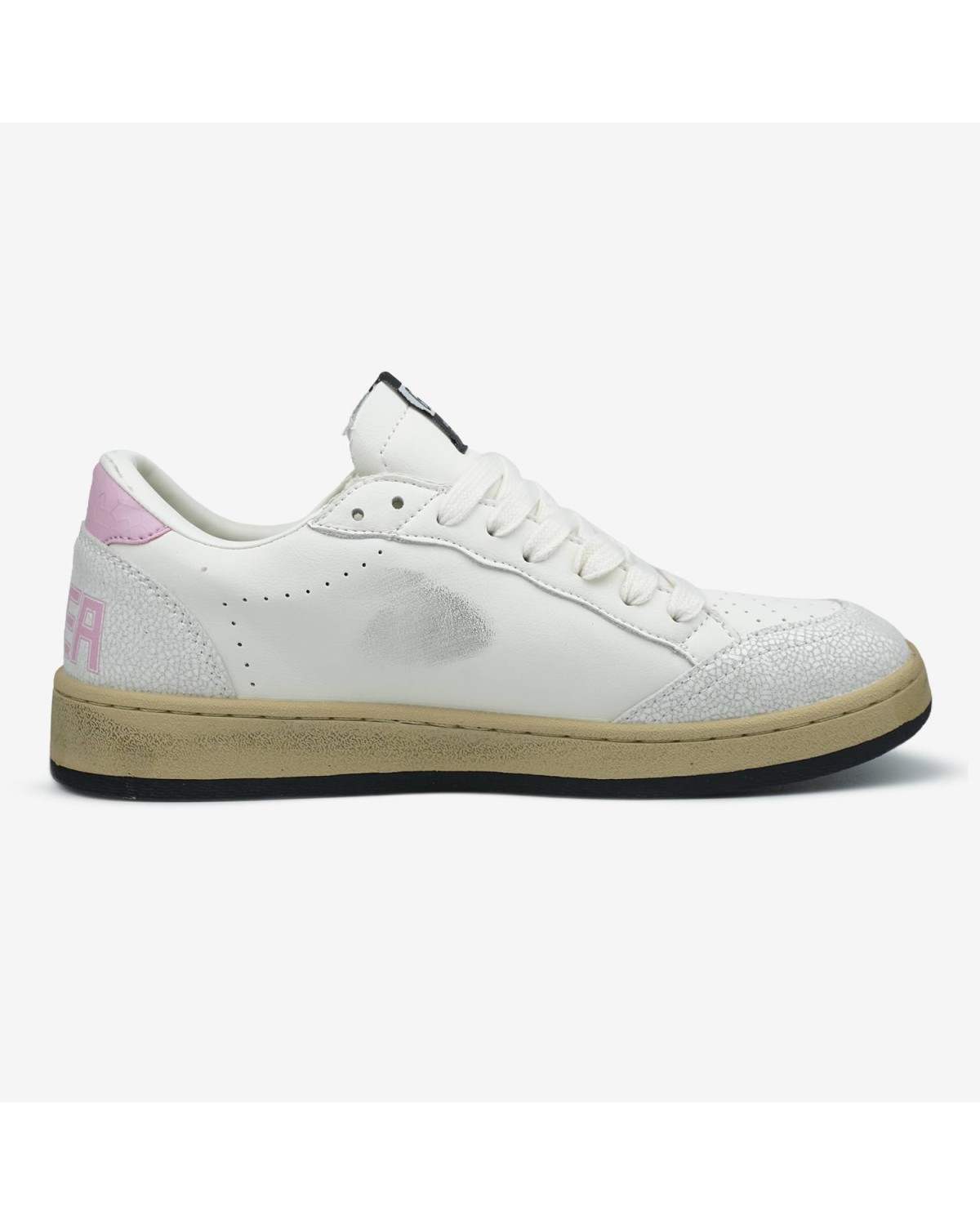 Golden Goose White Ball Star Pink