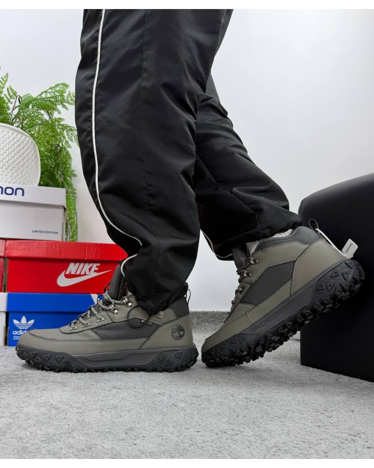 Timberland Grey Khaki Gore Tex