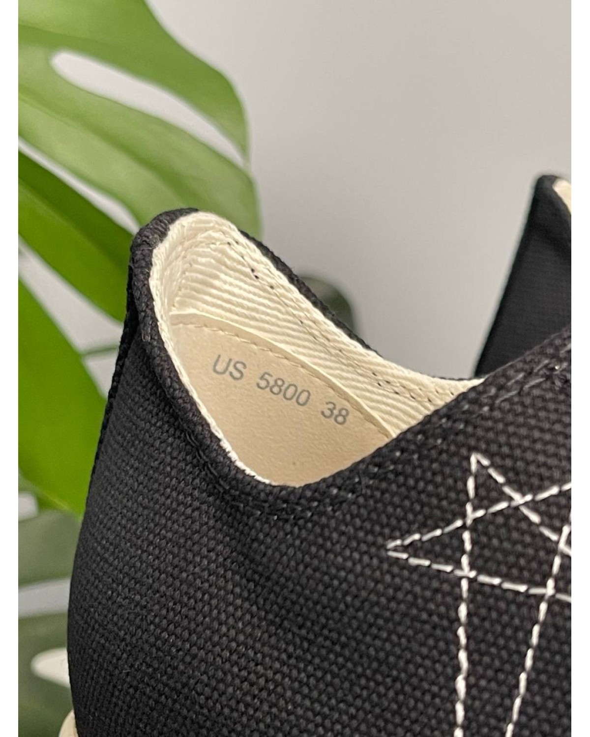Rick Owens DRKSHDW Ramones Low Black Milk Rick Owens DRKSHDW Ramones Low Black Milk