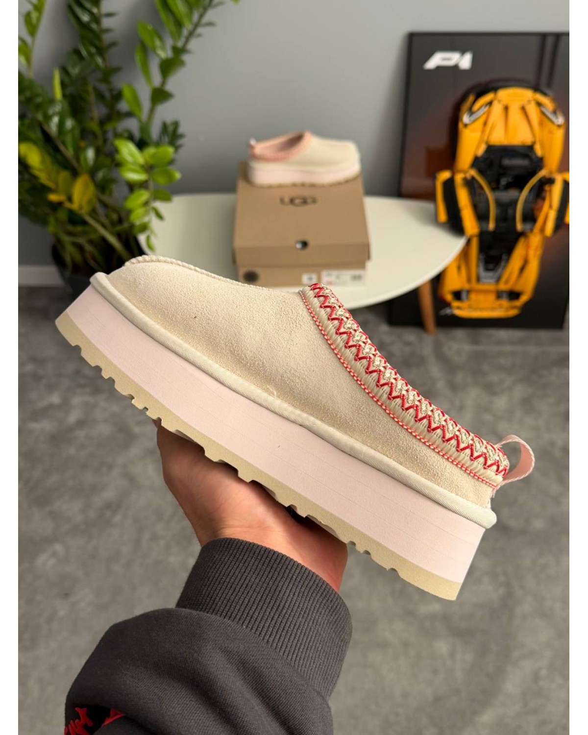 UGG Tazz Beige Pink Love