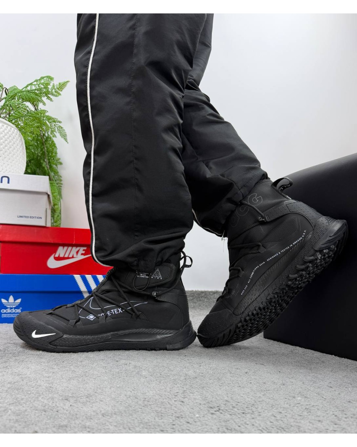 Nike ACG Terra Antarktik Gore-Tex Black Grey Nike ACG Terra Antarktik Gore-Tex Black Grey