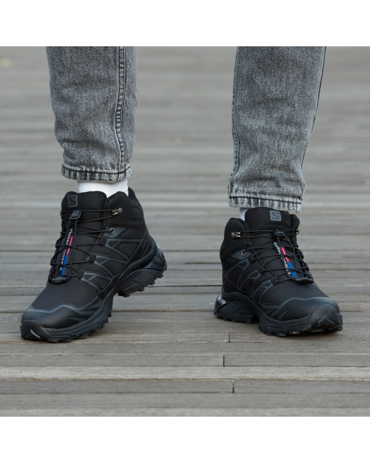 Salomon XT-6 Mid Winter Fur Black Salomon XT-6 Mid Winter Fur Black