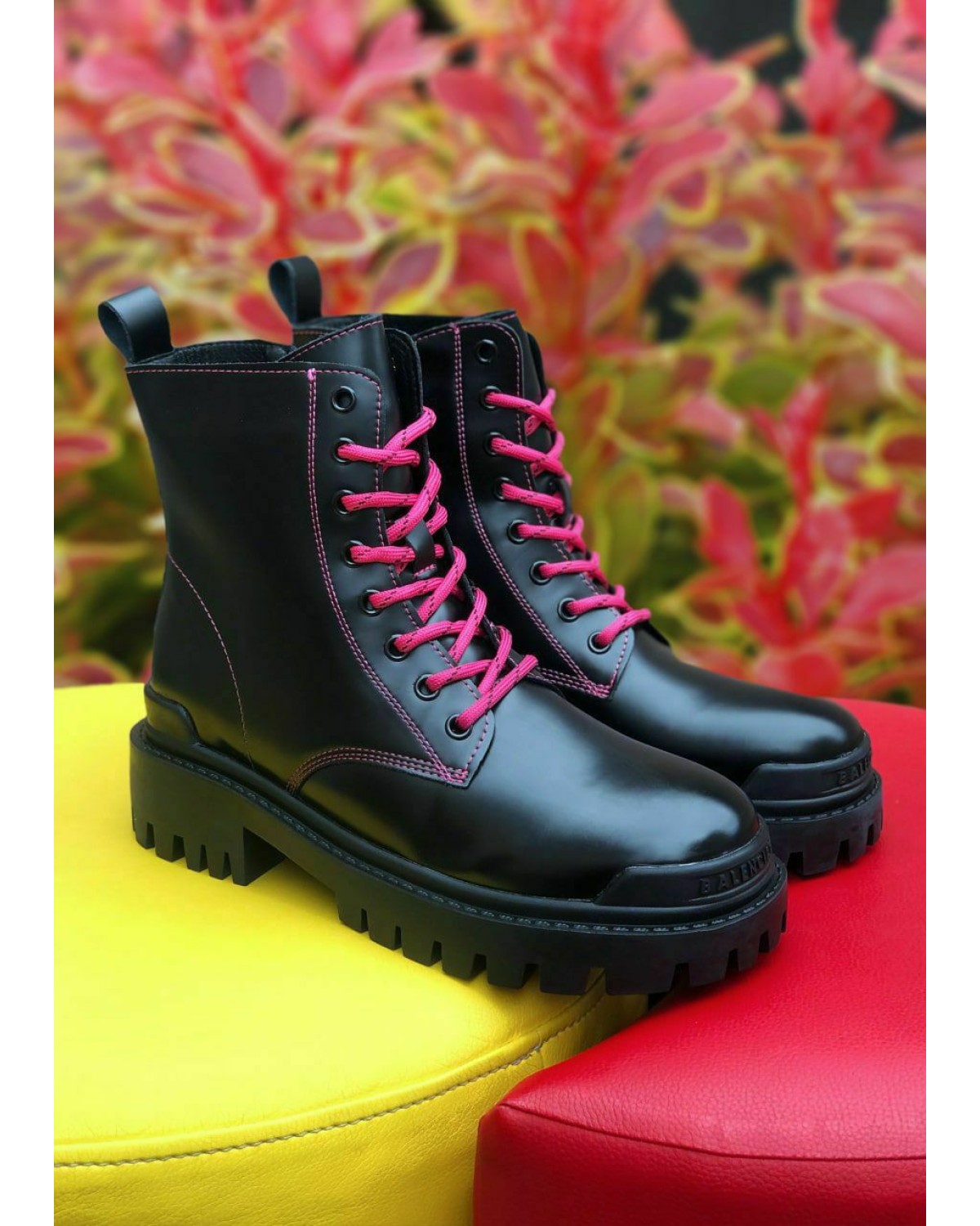 Balenciaga Black Tractor Side-zip Boots Balenciaga Black Tractor Side-zip Boots