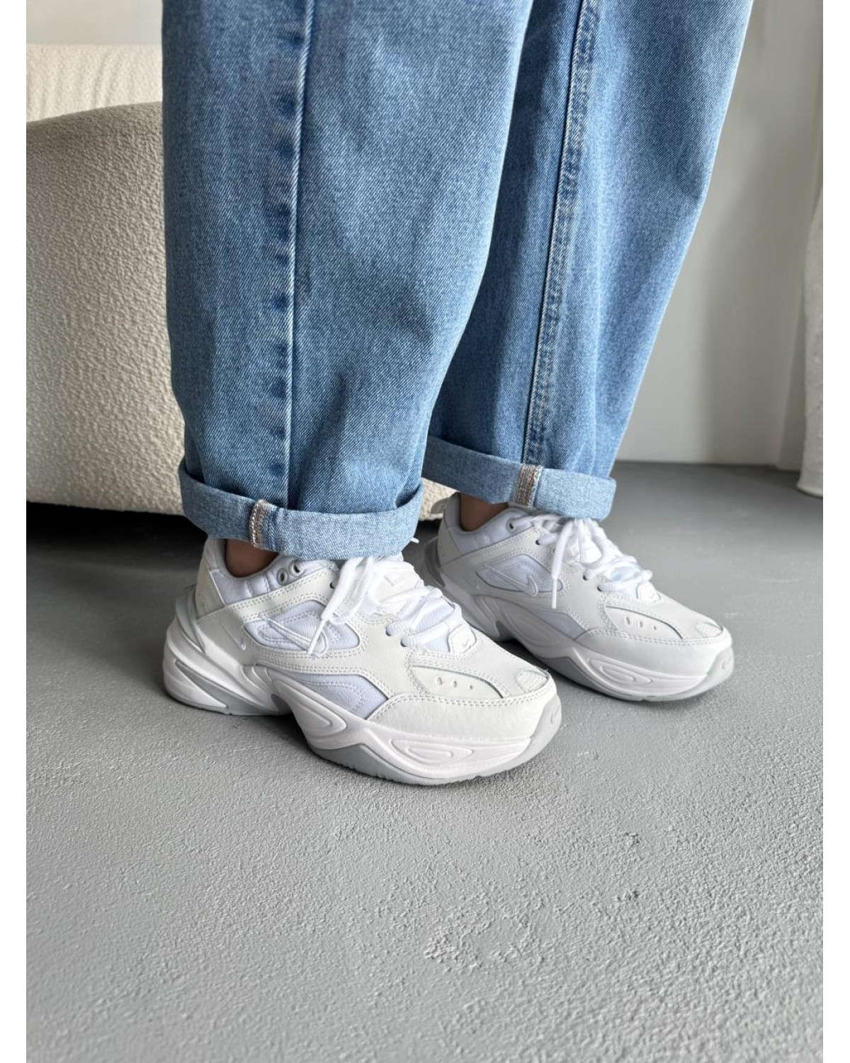 Nike M2K Tekno White Pure Platinum