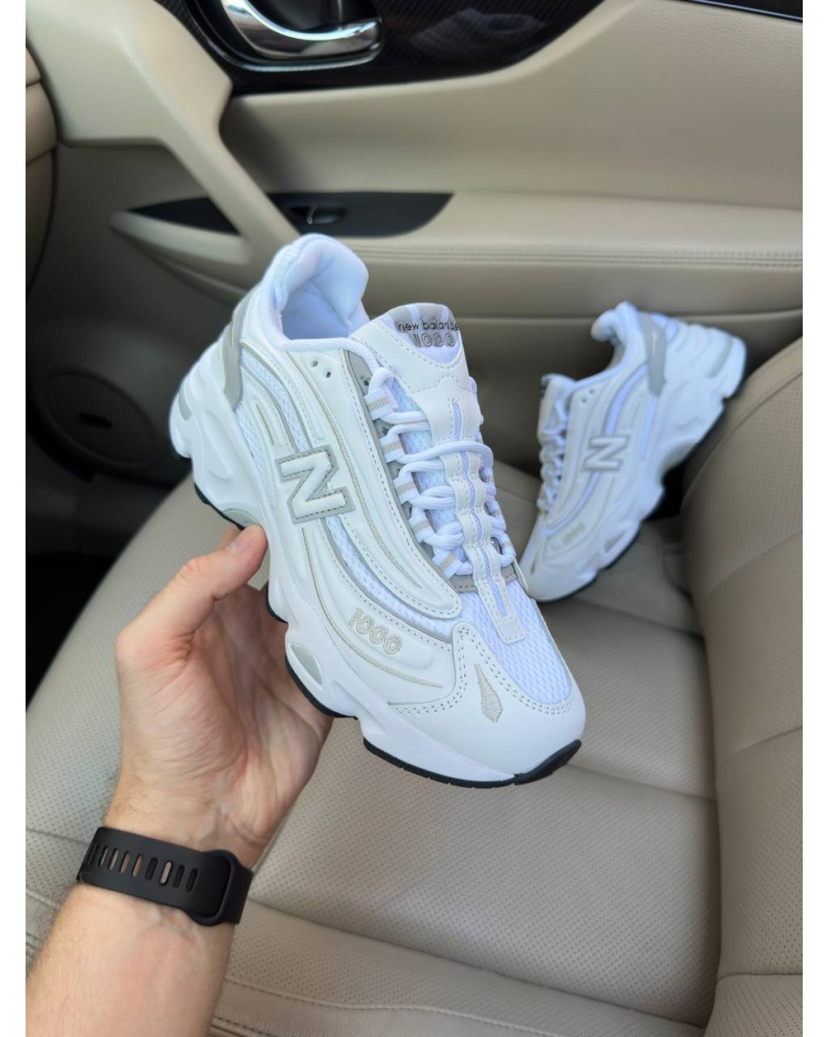 New Balance 1000 White Grey