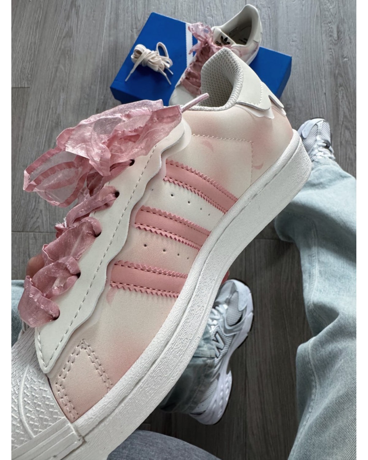 Adidas Superstar Cappuccino White Pink
