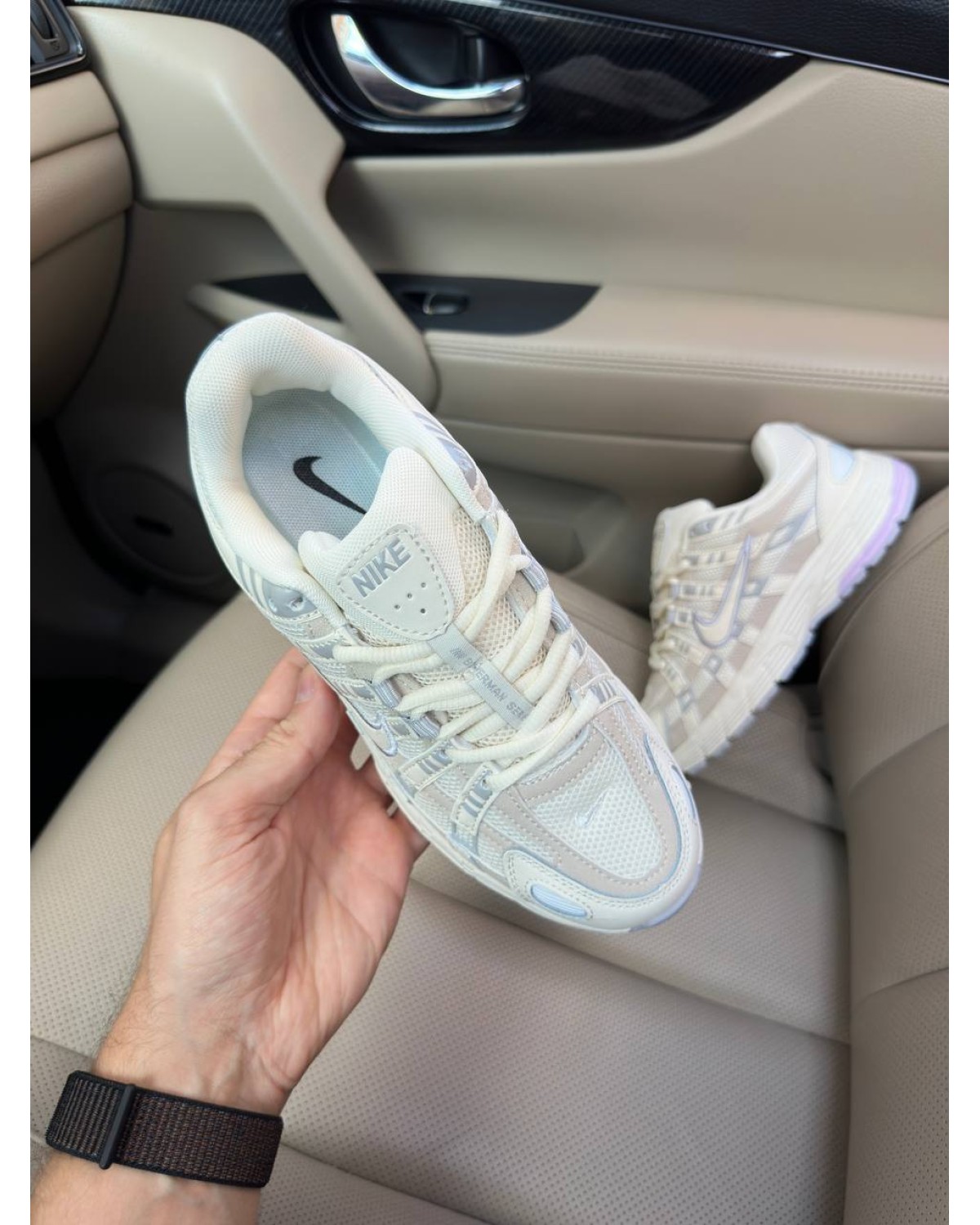 Nike P-6000 Beige Violet