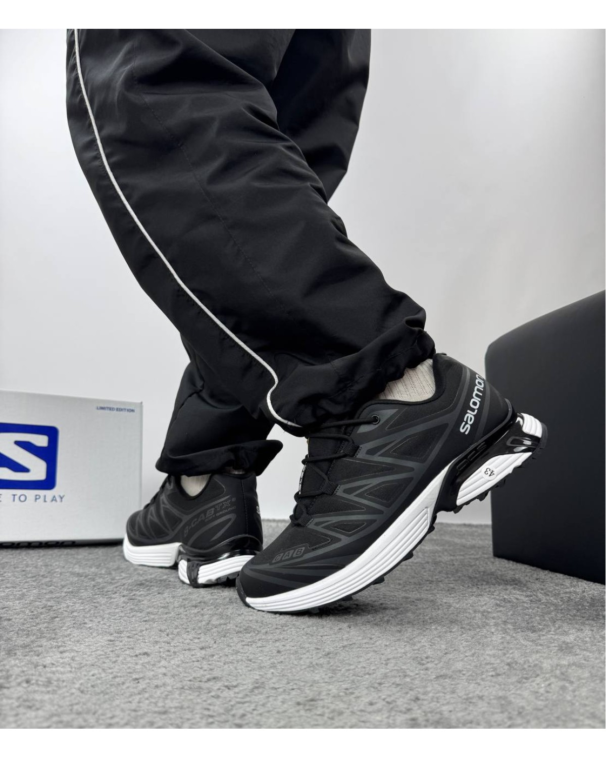 Salomon 8-CAB TX6 Gore-Tex Black White
