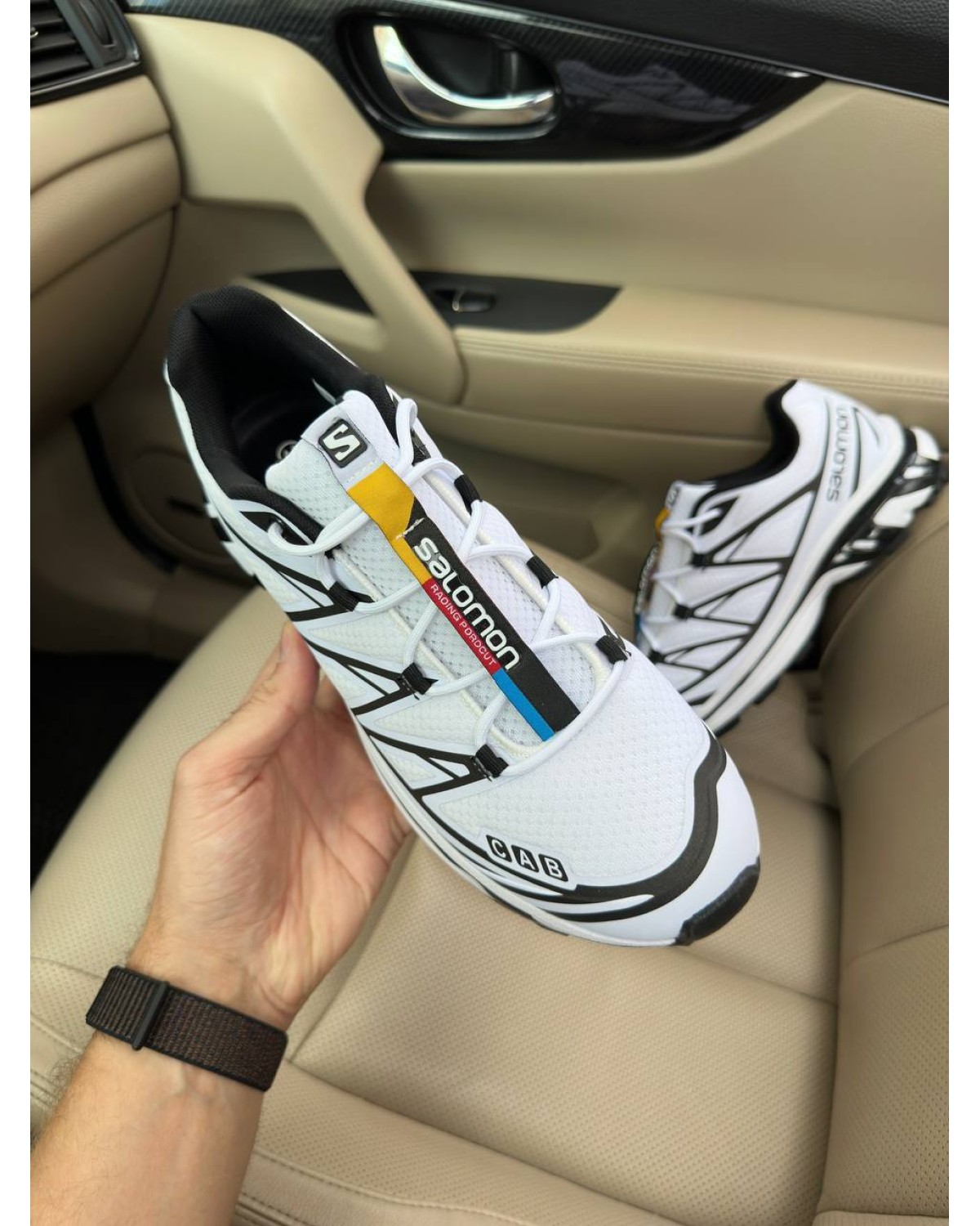 Salomon XT-6 White Black