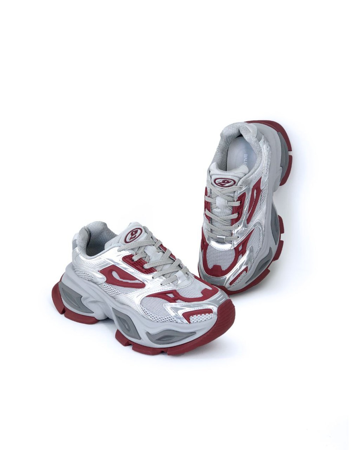 Balenciaga Silver/Red