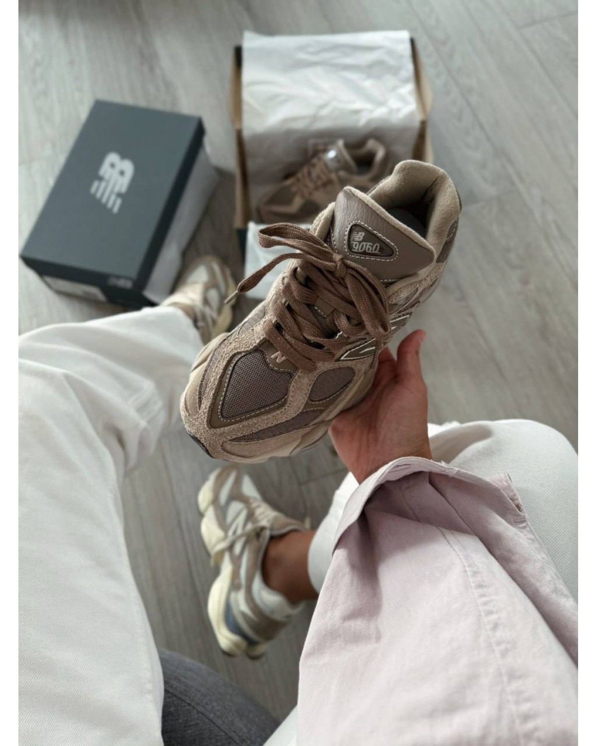 New Balance 9060 Mushroom Brown v2 New Balance 9060 Mushroom Brown v2