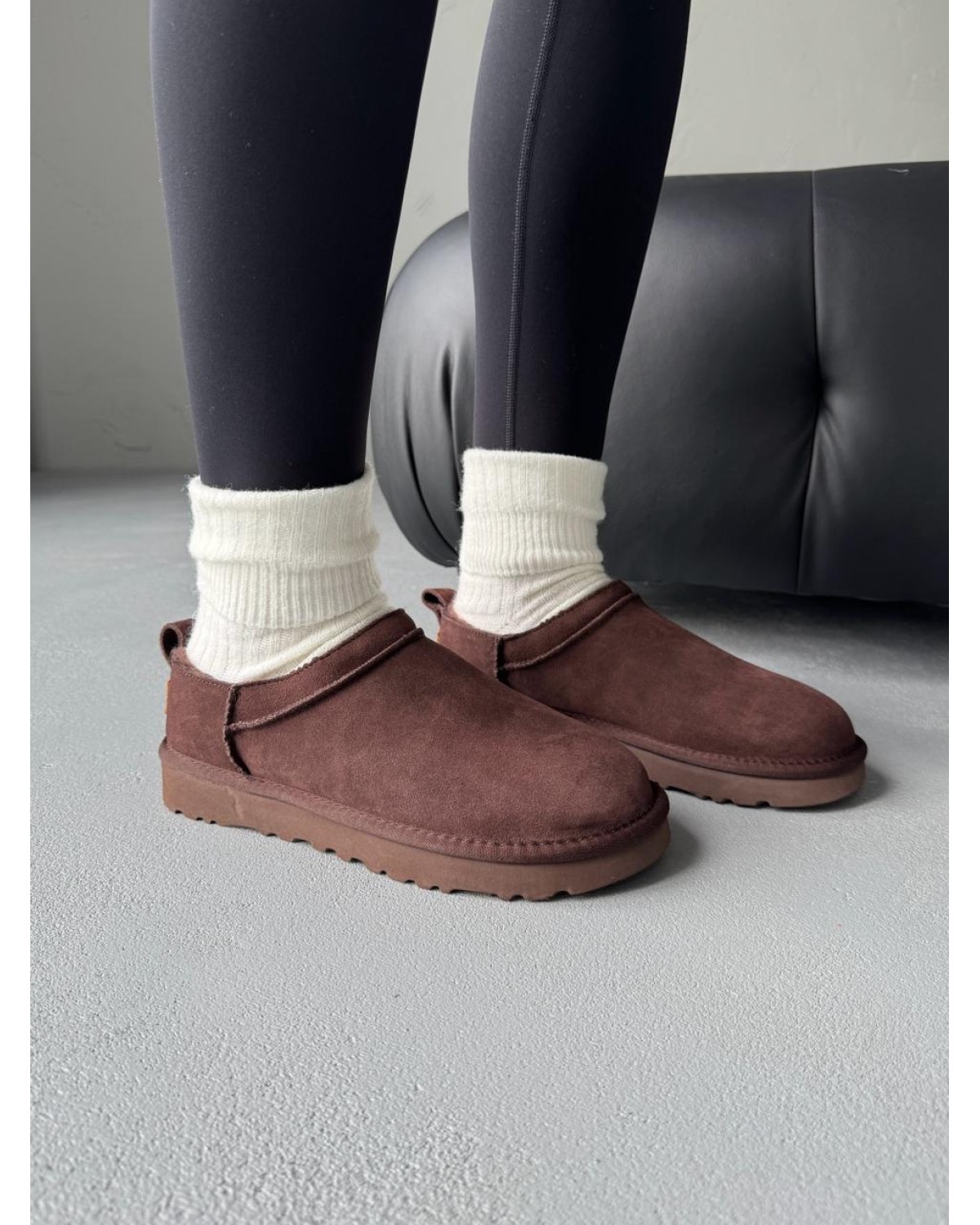 UGG Classic  Micro Boot Brown
