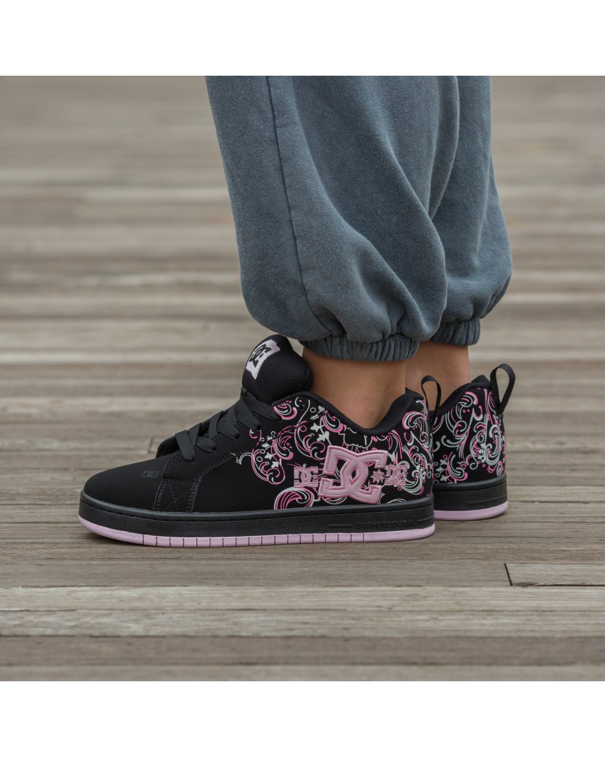 DC Court Graffik Black Pink Sabbath DC Court Graffik Black Pink Sabbath