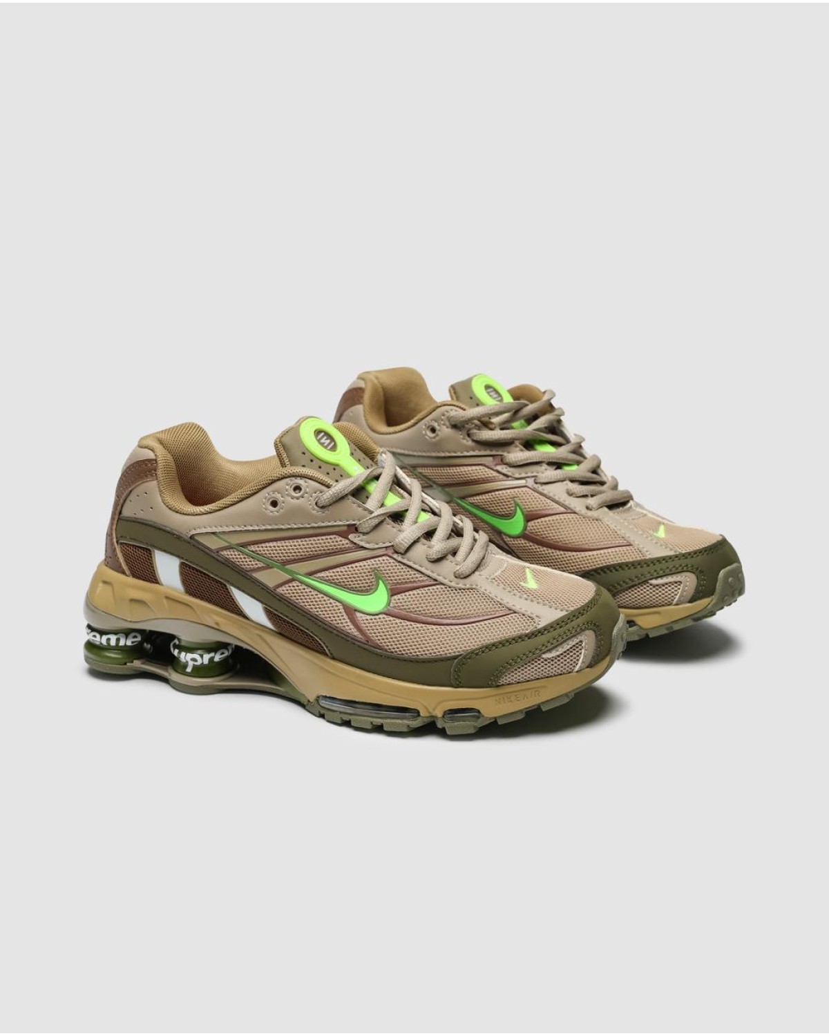 Nike Shox Ride 2 x Supreme Khaki