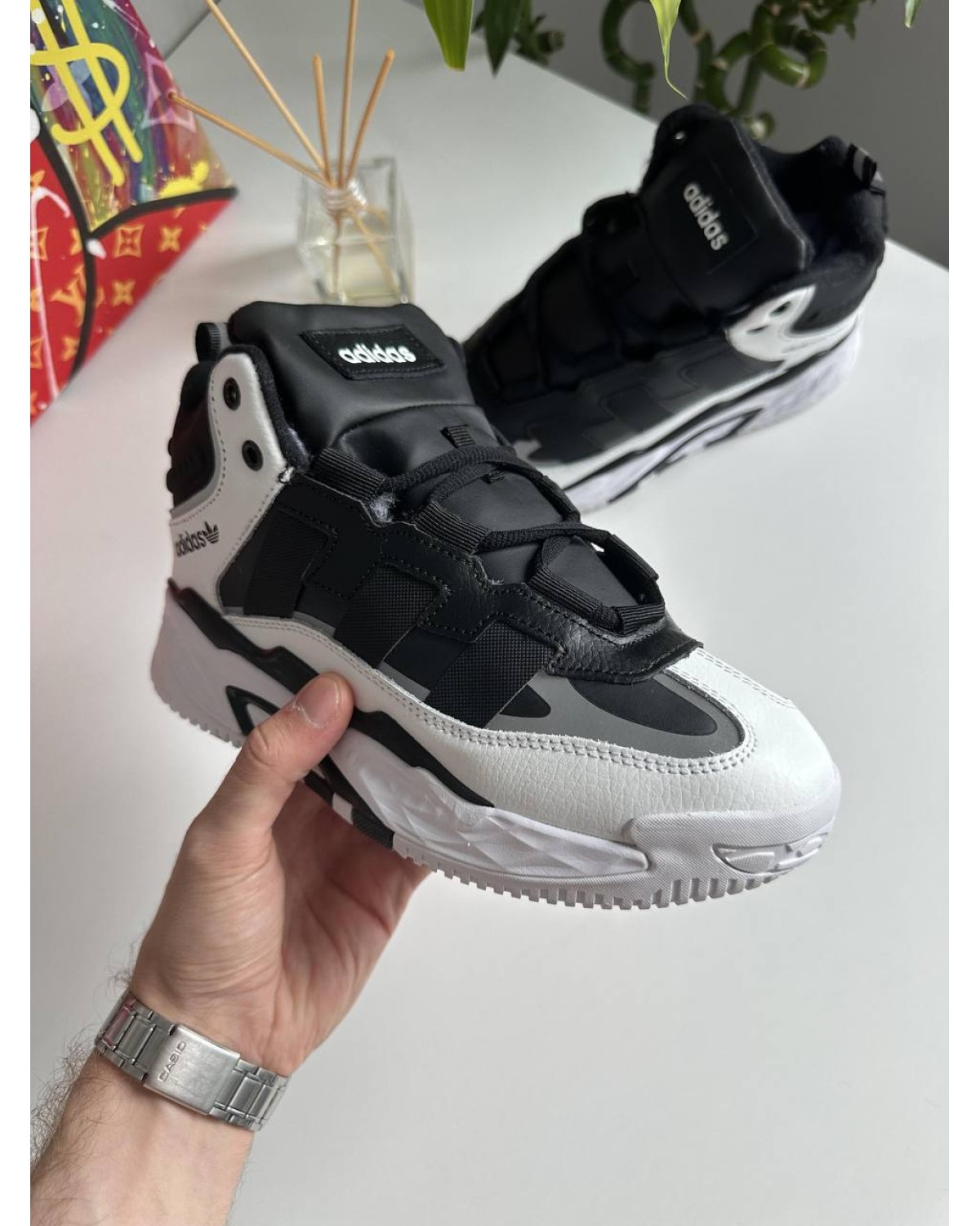 Adidas Niteball White Black Adidas Niteball White Black