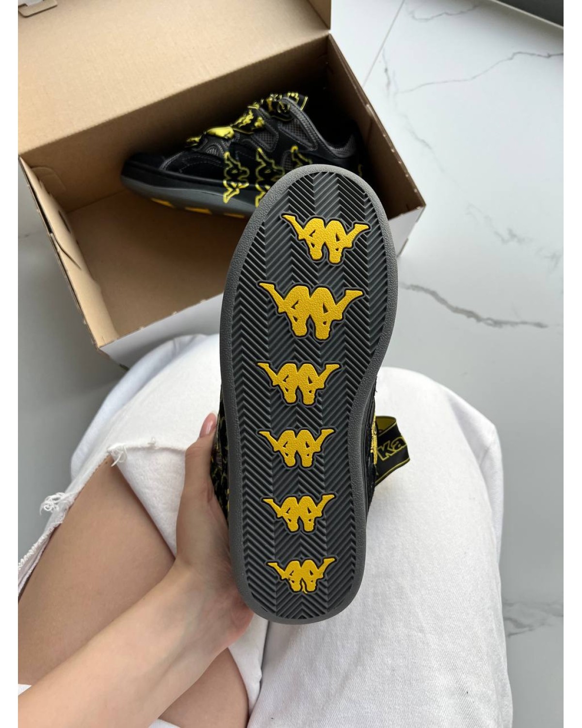 Kappa Fatty Black Yellow