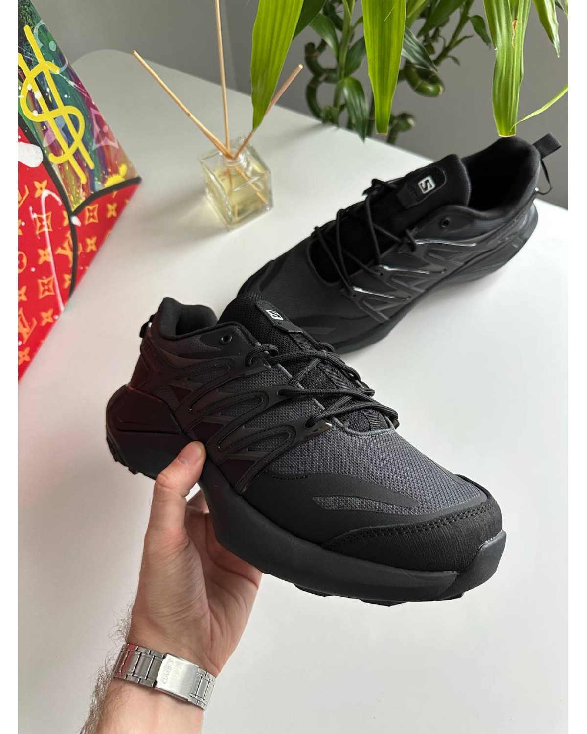 Salomon XT PU. RE Advanced Gore-Tex Grey Black Salomon XT PU. RE Advanced Gore-Tex Grey Black