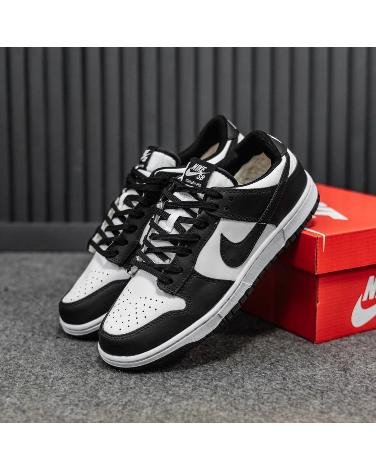 Nike SB Dunk Low Black White Fur Nike SB Dunk Low Black White Fur