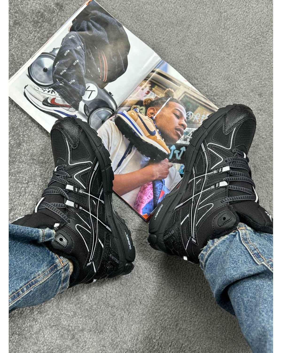 Asics Gel-Kahana 8 Black Gore-Tex Asics Gel-Kahana 8 Black Gore-Tex