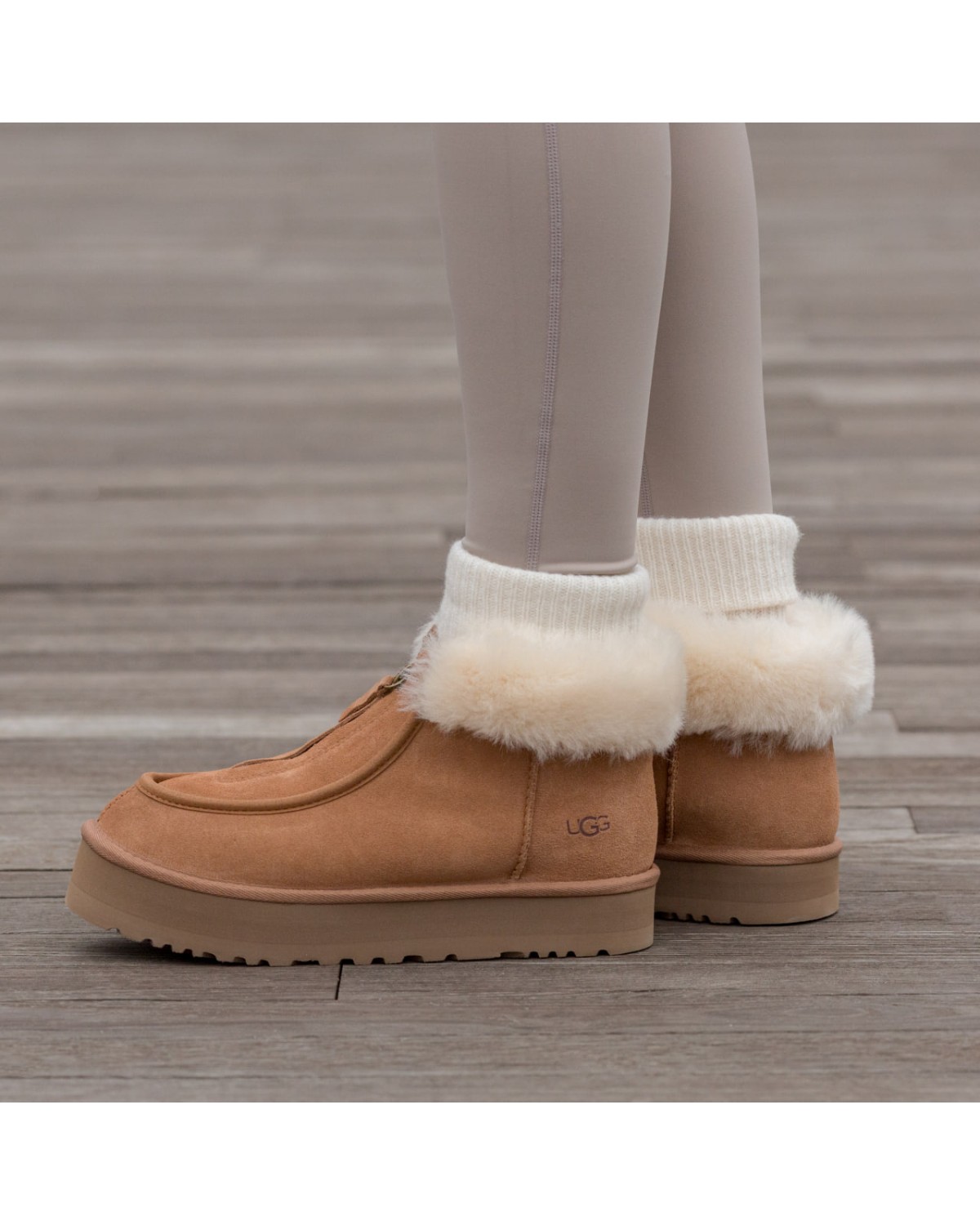 UGG Funkette Chestnut Platform UGG Funkette Chestnut Platform