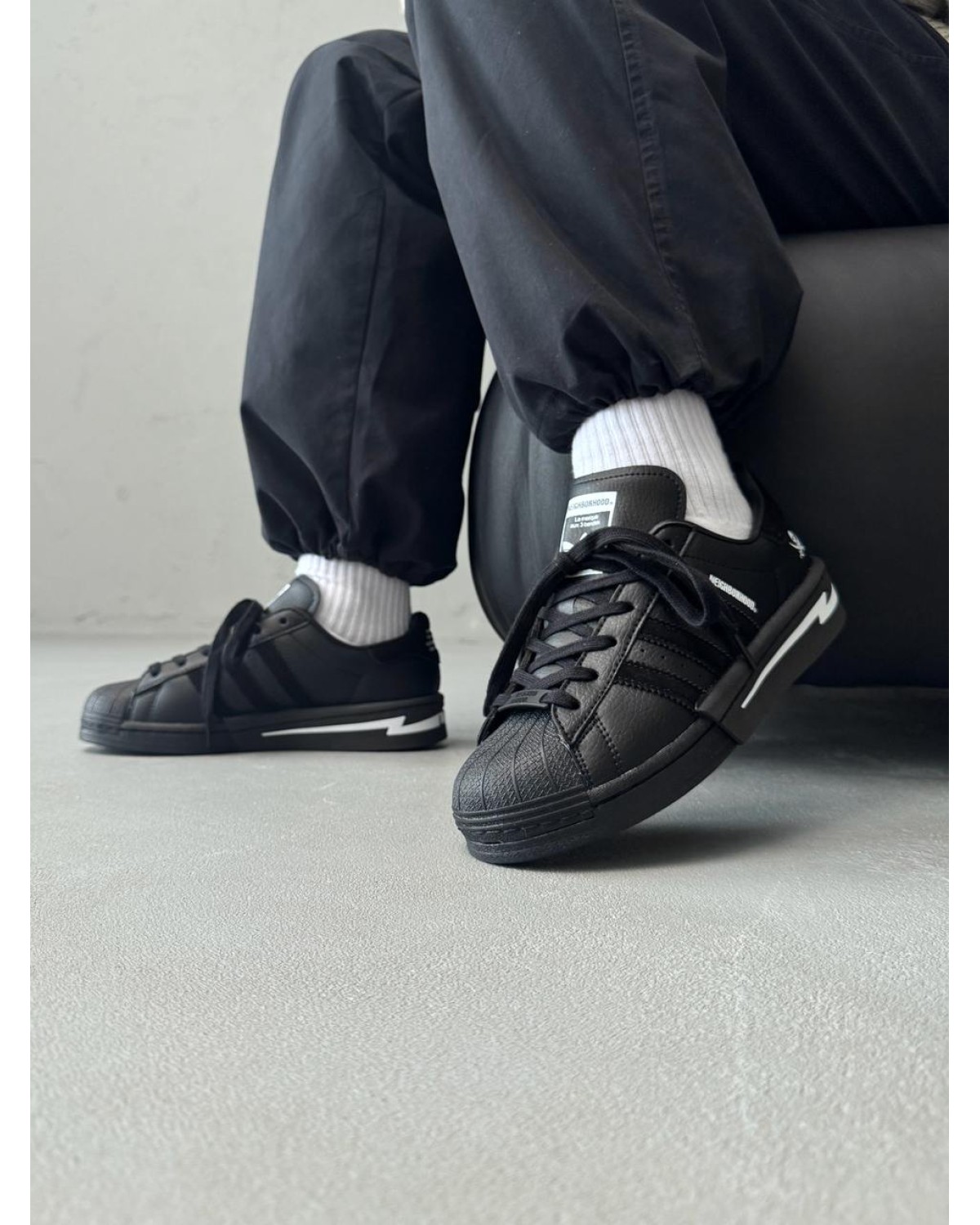 Adidas Superstar x Neighborhood Black/White Adidas Superstar x Neighborhood Black/White