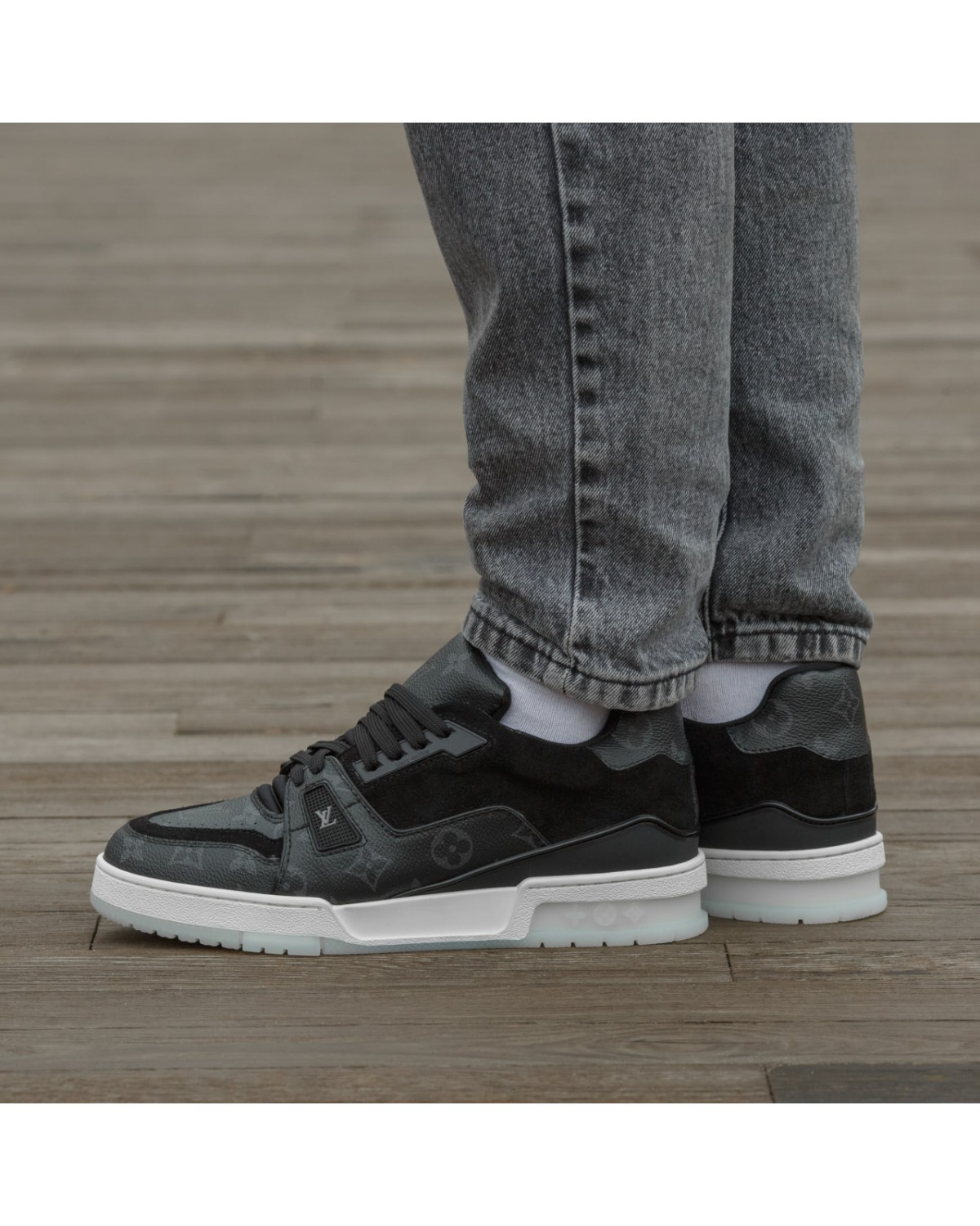 Louis Vuitton LV Trainer Sneakers Black