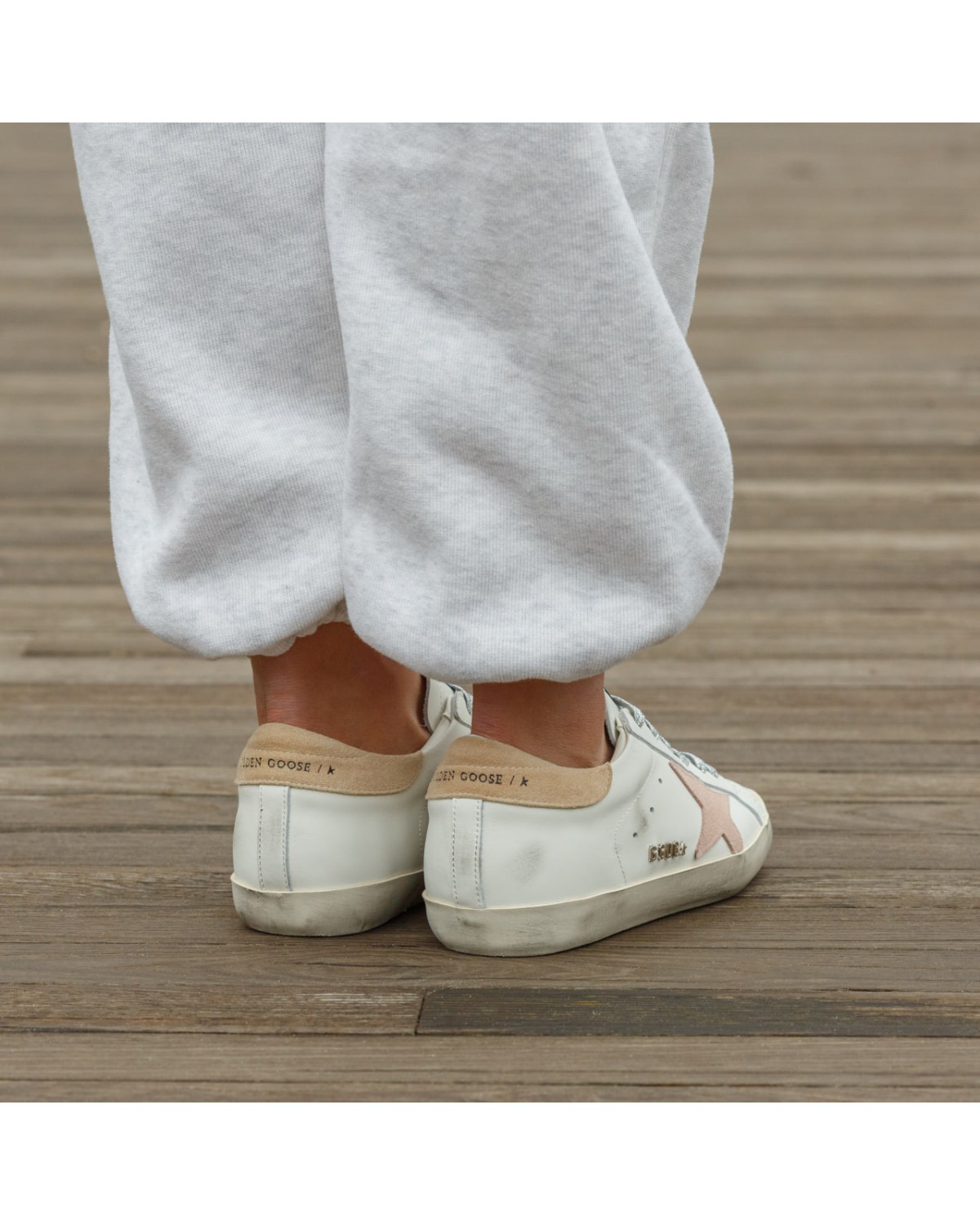 Golden Goose White Rose