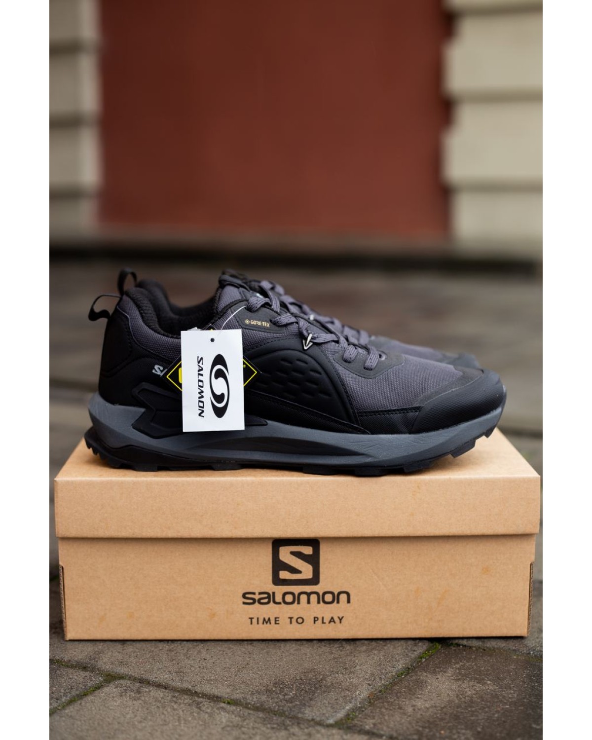 Salomon Elixir Black/Grey Gore-Tex Salomon Elixir Black/Grey Gore-Tex
