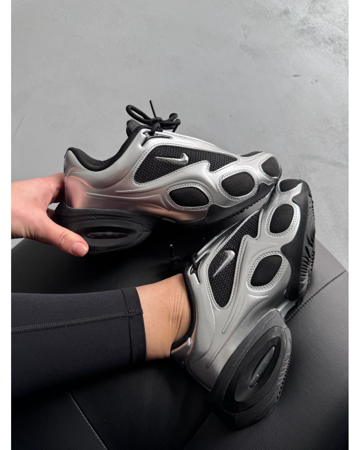 Nike Air Max Muse Black Metallic Silver Nike Air Max Muse Black Metallic Silver