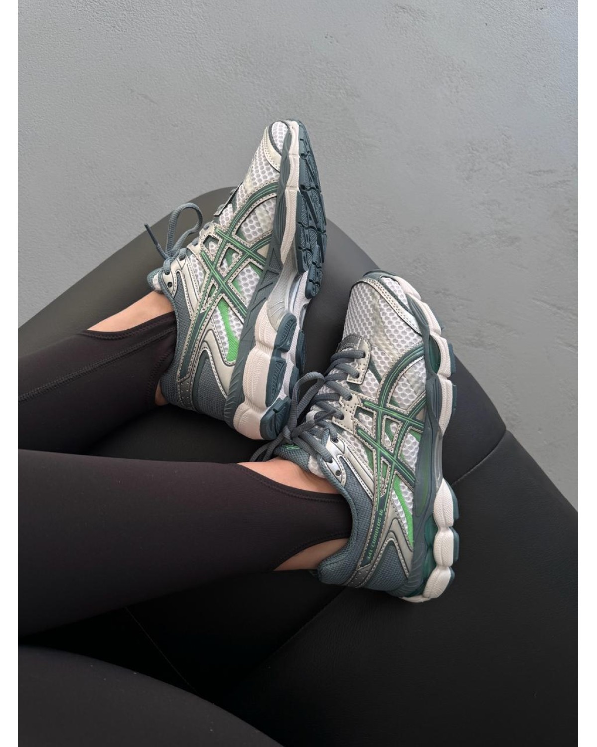 Asics Gel-Cumulus 16 White/Ironclab