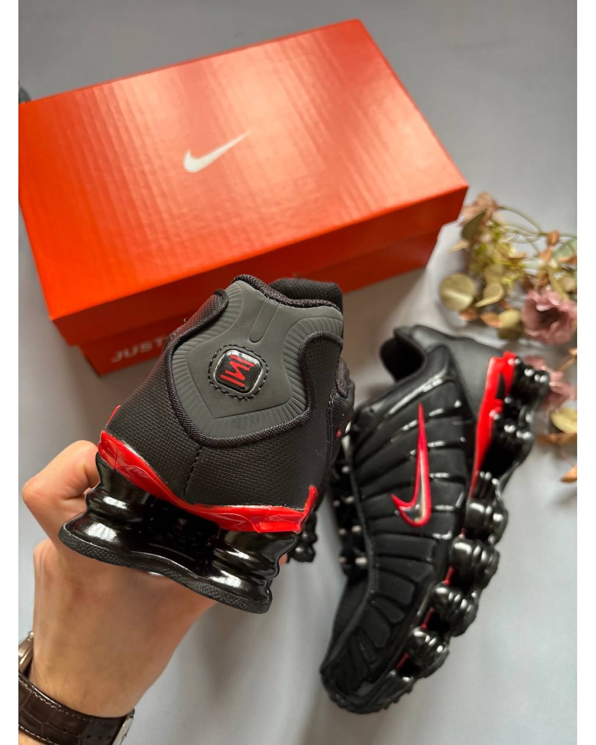 Nike Shox TL Black Red