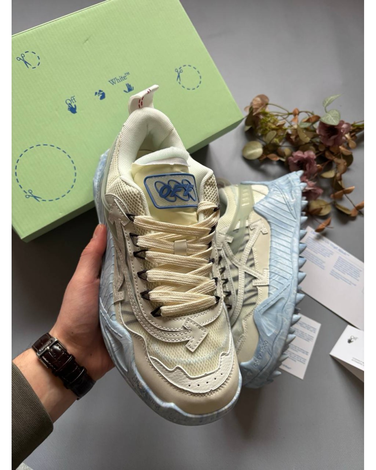 Off-White Odsy-1000 White Blue