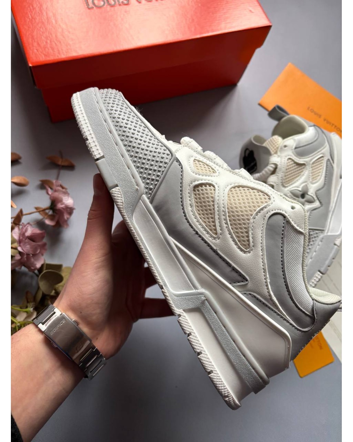 Louis Vuitton Skate White/Grey