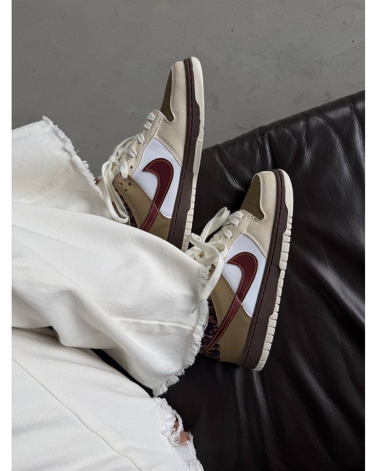 Nike SB Dunk Low White/Cheetah