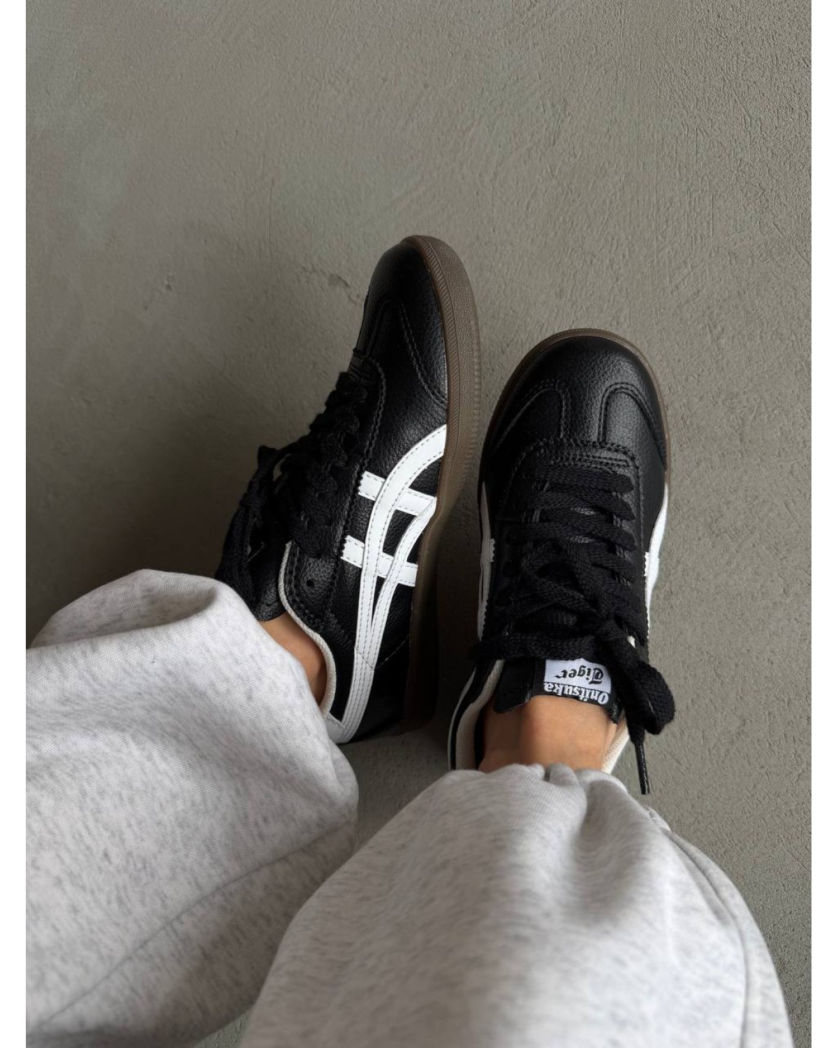 Asics Onitsuka Tiger Black Leather