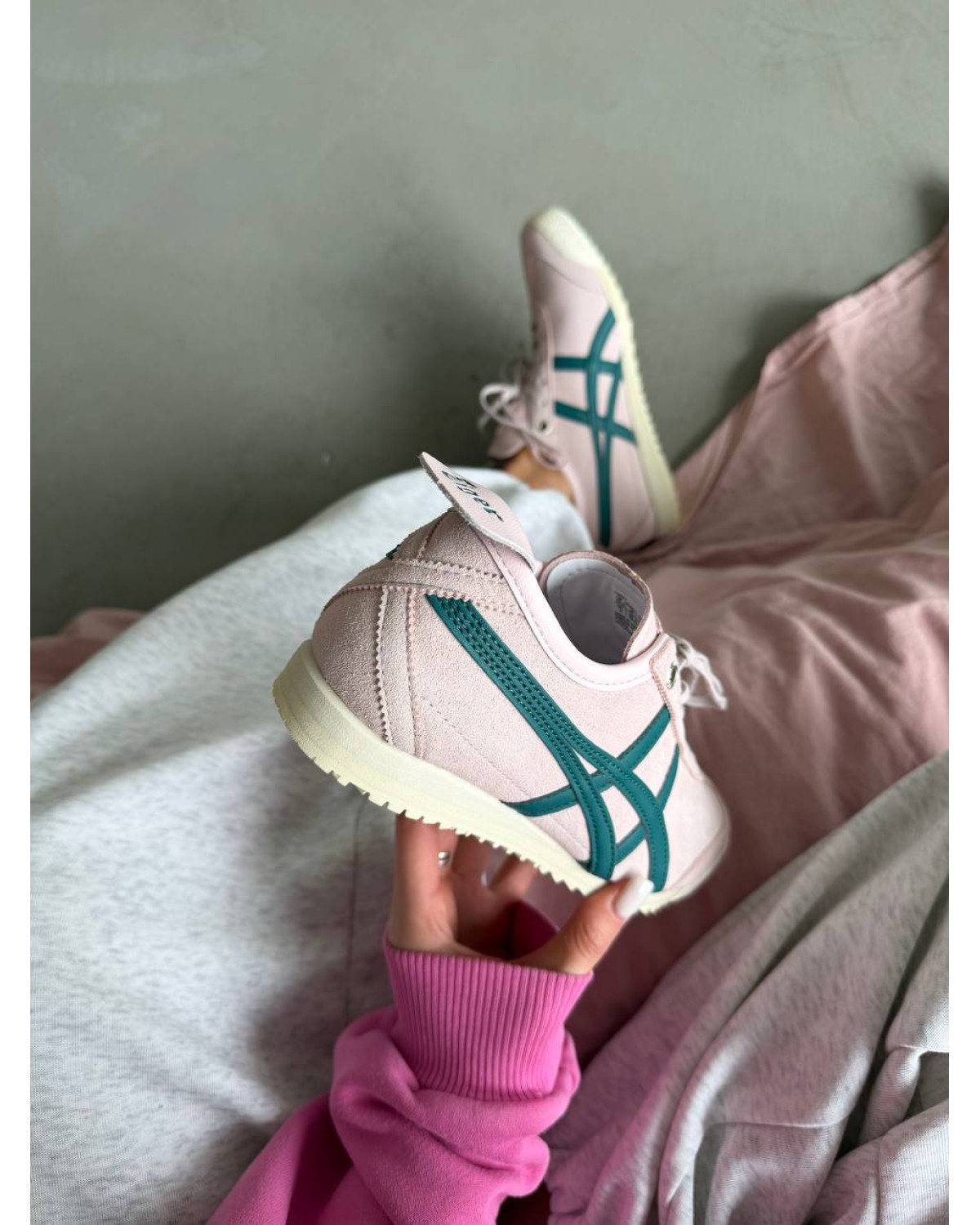 Asics Onitsuka Tiger  Crystal Pink/Spruce Green