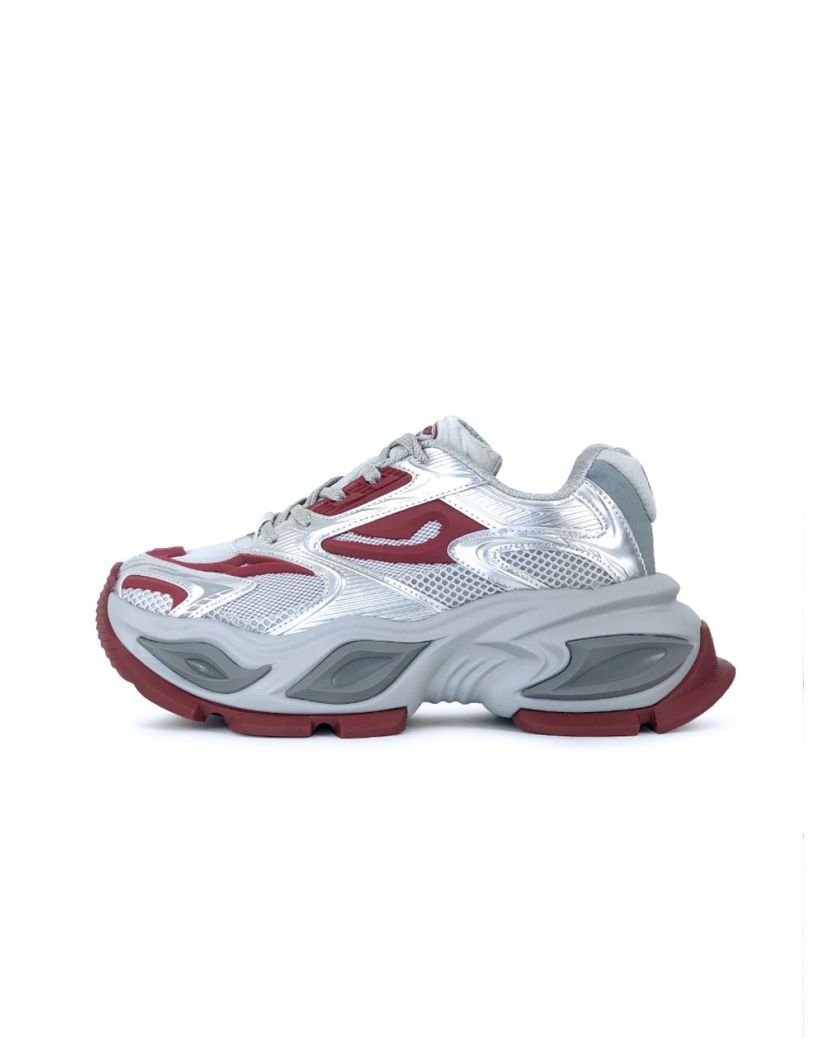 Balenciaga Silver/Red