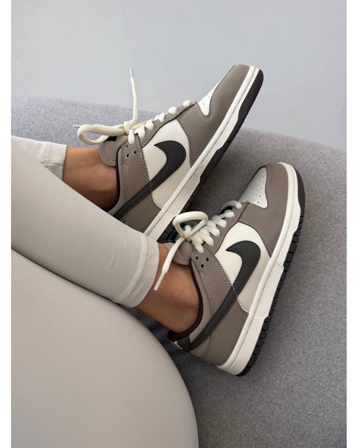 Nike Sb Dunk Grey/White/Black Swoosh