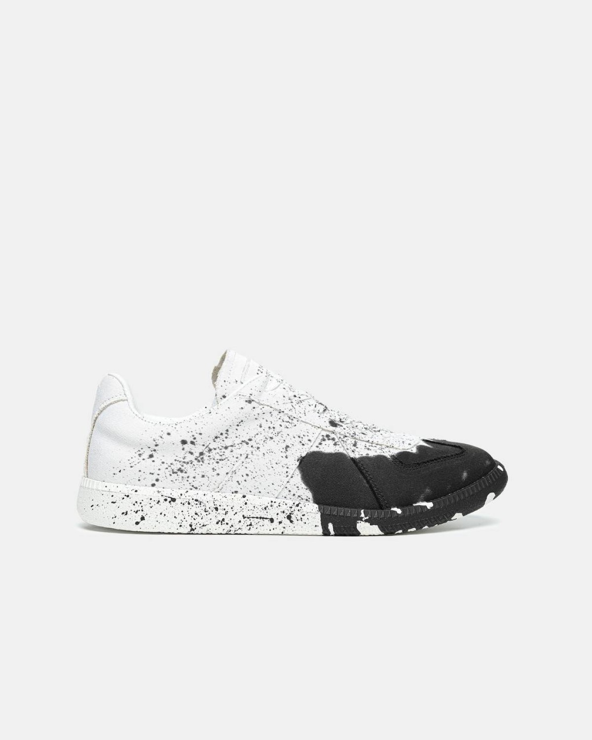 Maison Margiela White Black Paint