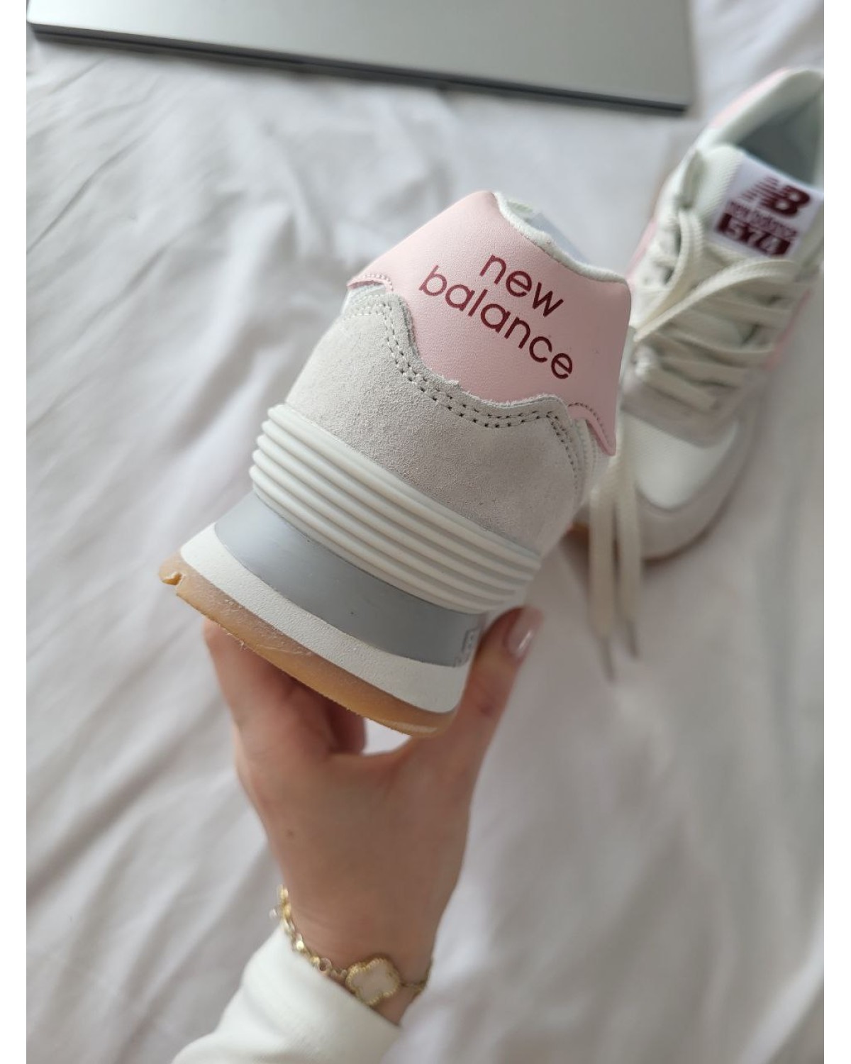 New balance 574 Grey Pink